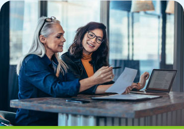 Innovation Solution provider LLC team working from home office spaces